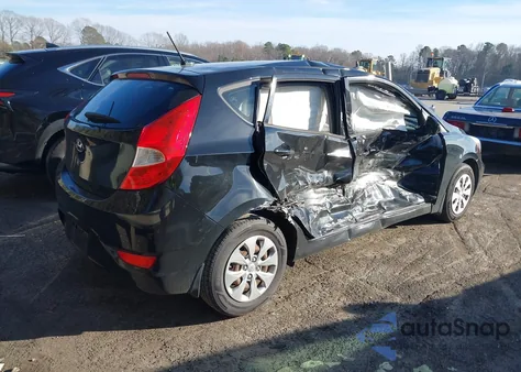 2016 Hyundai Accent Se из США, поврежденный, VIN KMHCT5AE2GU236952